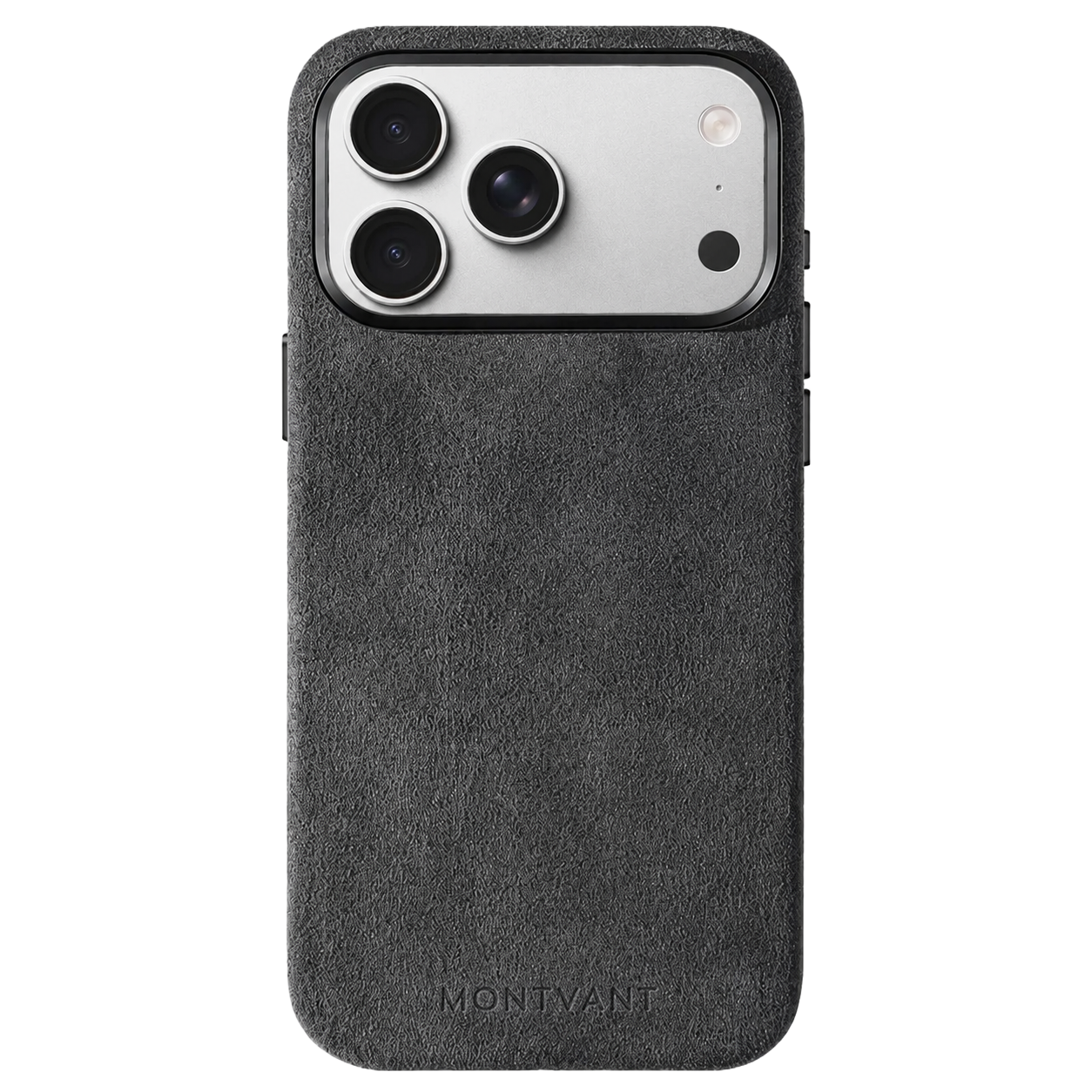 iPhone Etui z Alcantary - Szary